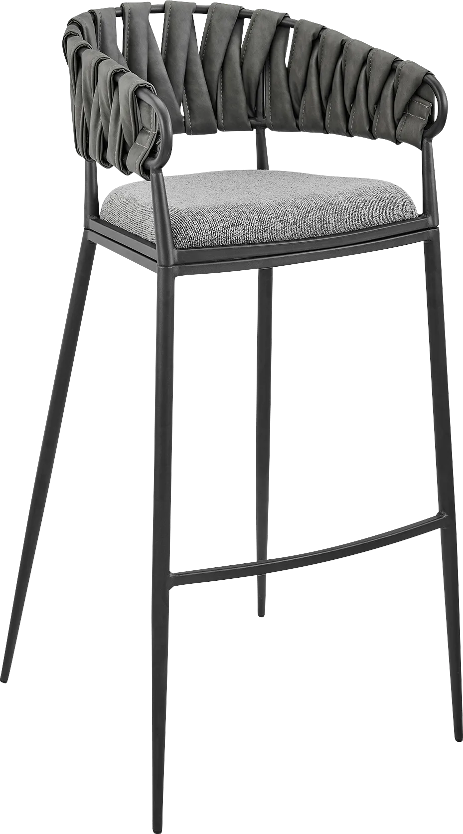 Champlost Gray Counter Height Stool - Thumbnail - Image 1