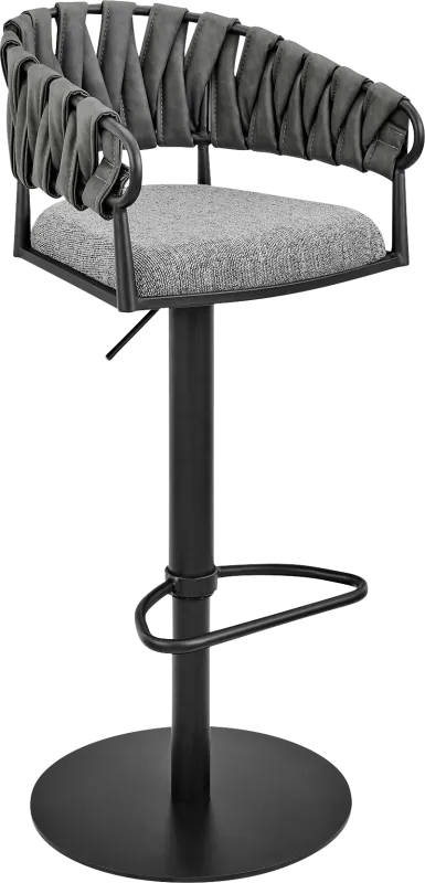 Depue Gray Barstool
