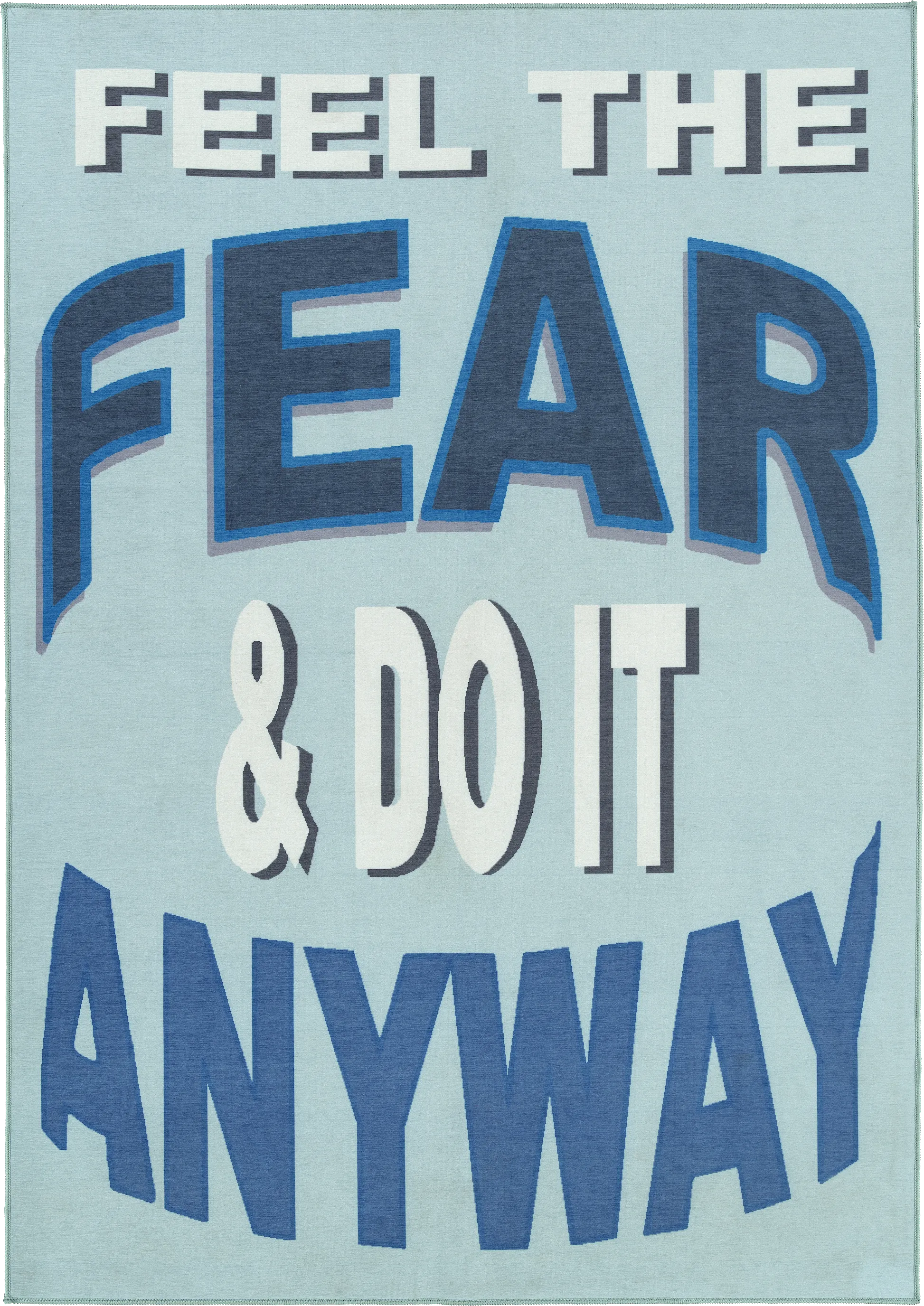 Kids Brave Adventure Blue 7' x 9' Rug - Thumbnail - Image 1