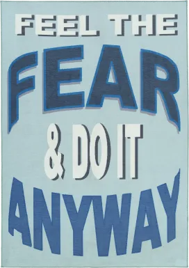 Kids Brave Adventure Blue 5' x 7' Rug