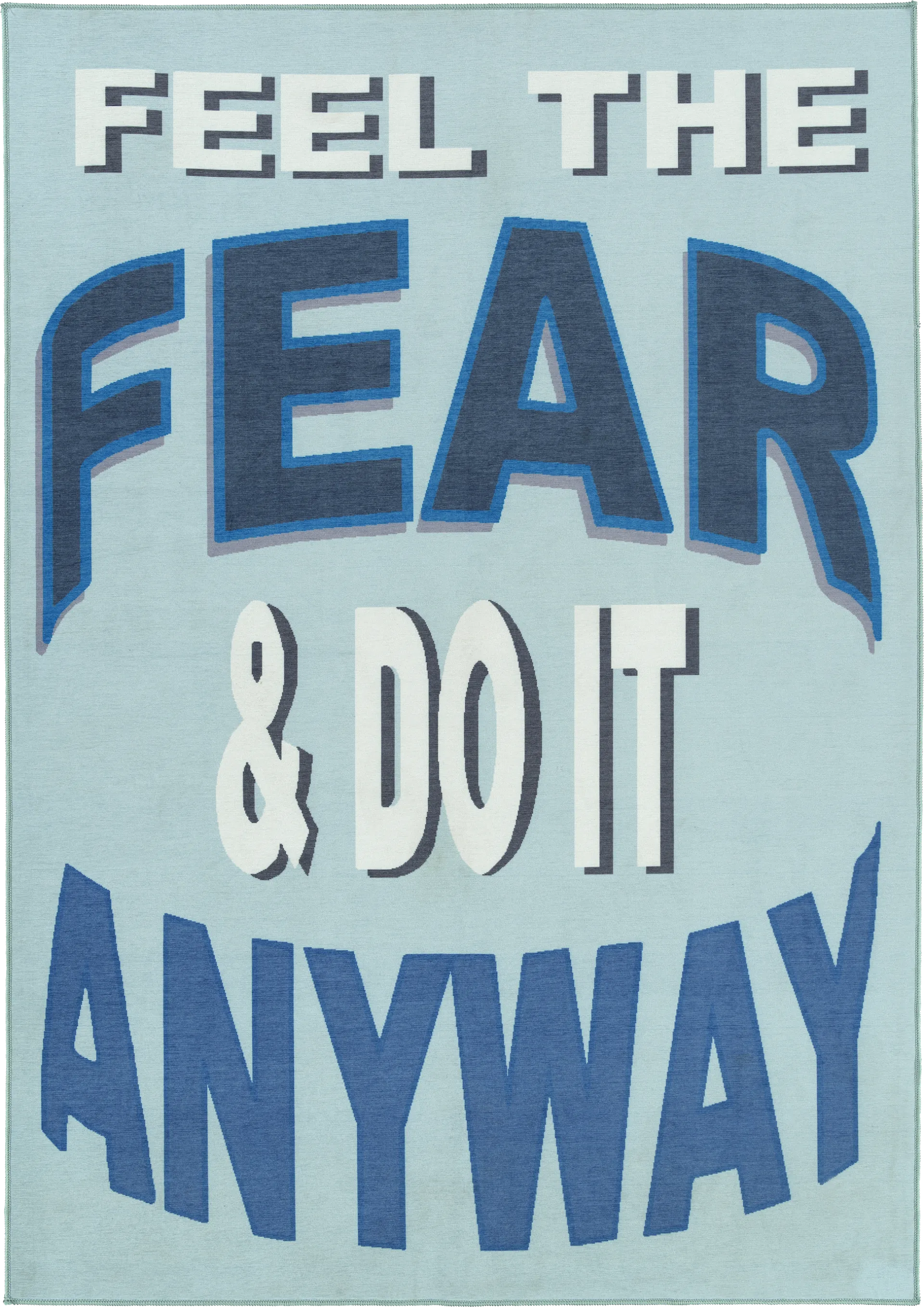 Kids Brave Adventure Blue 7' x 9' Rug - Image 1