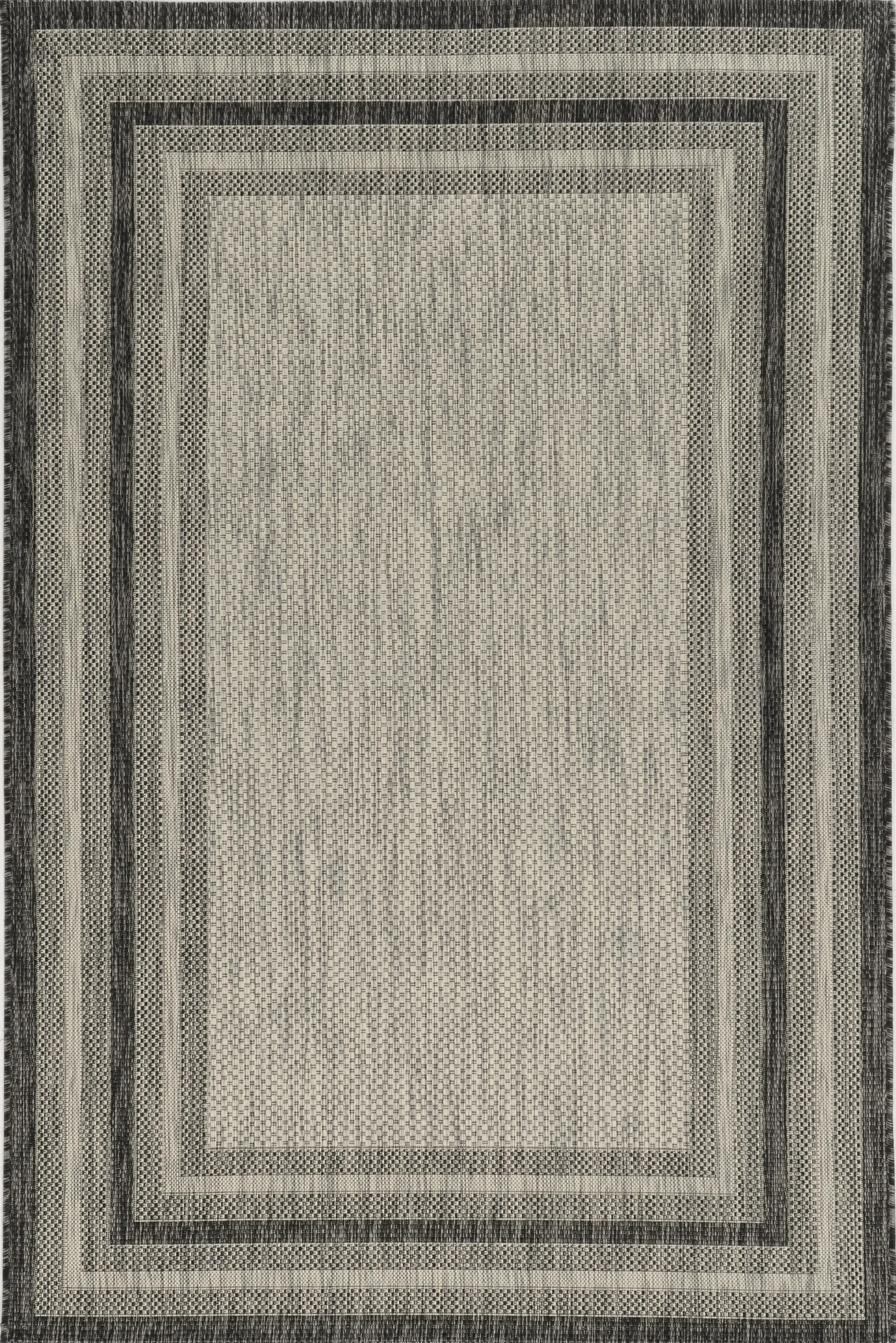 Valtry Gray 7'10 x 10'10 Indoor/Outdoor Rug - Image 1