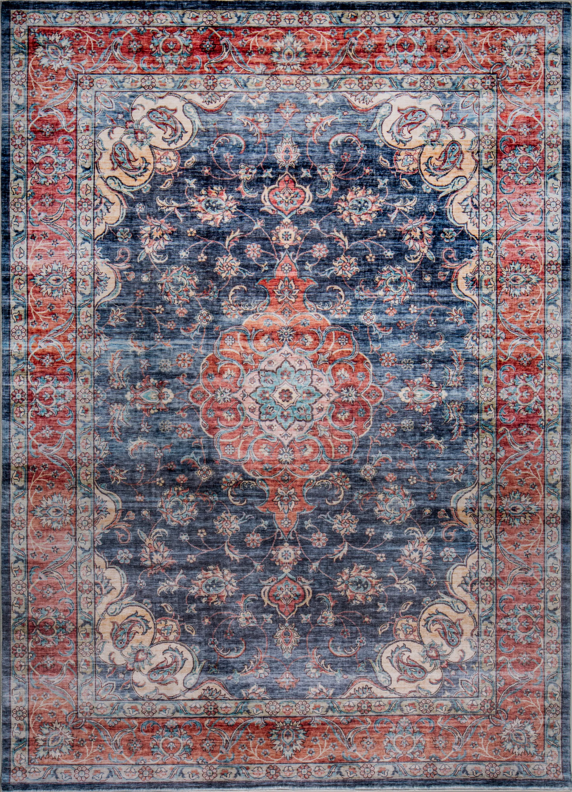 Camtonas Navy 7'6 x 10' Rug - Image 1