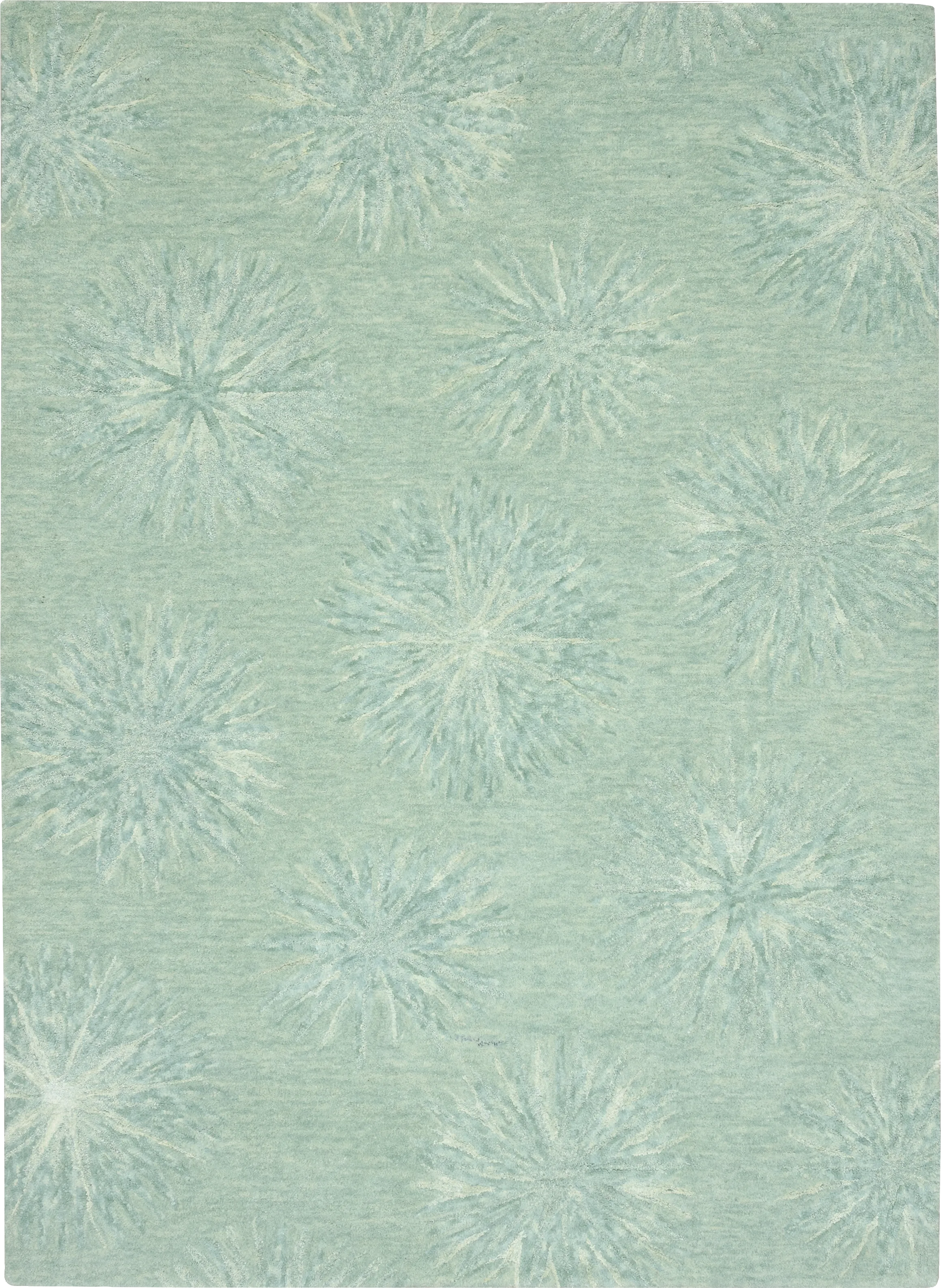 Tishamingo Turqouise 7'6 x 9'6 Rug - Thumbnail - Image 1