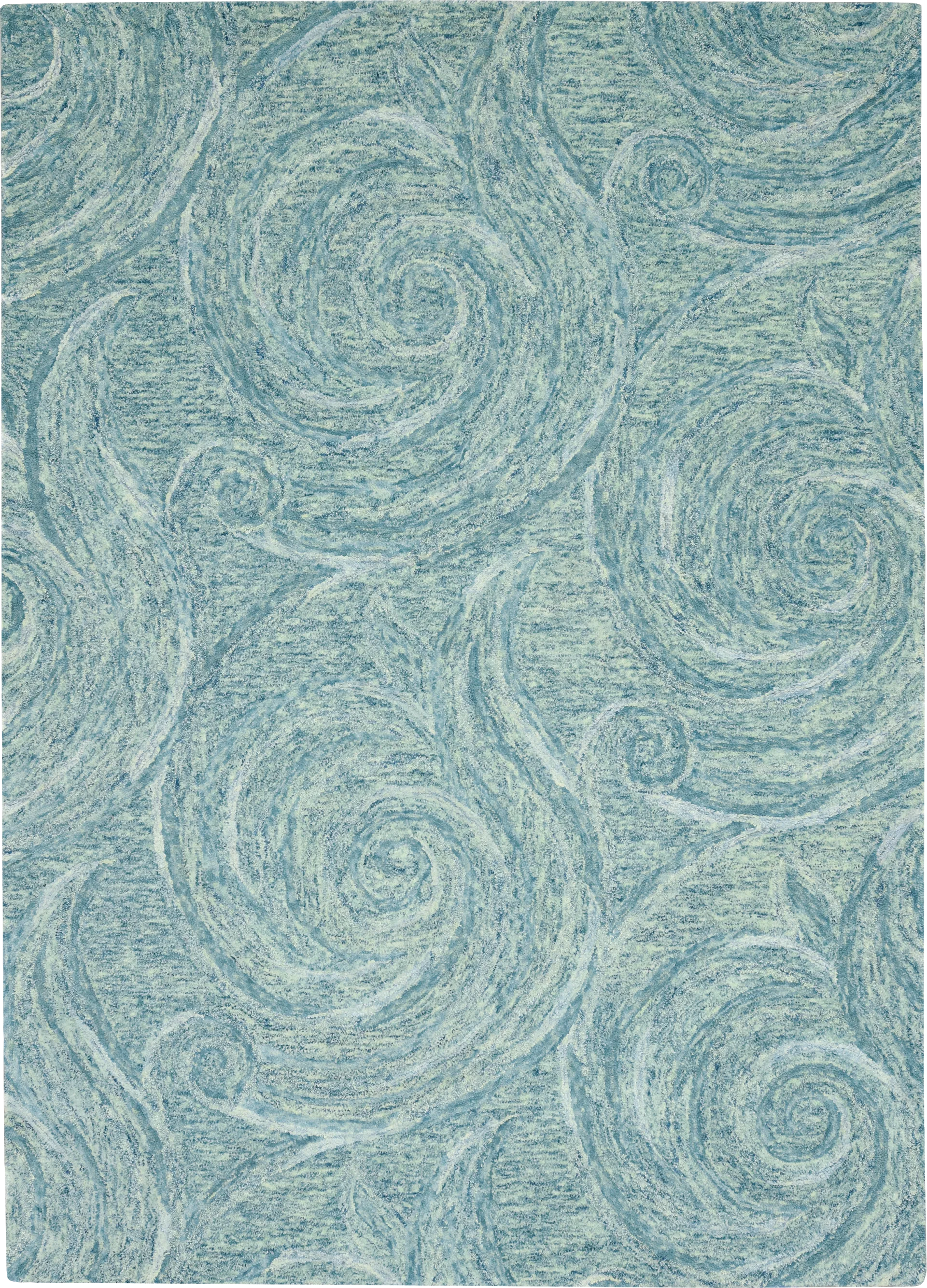 Huntcliff Blue 7'6 x 9'6 Rug - Image 1