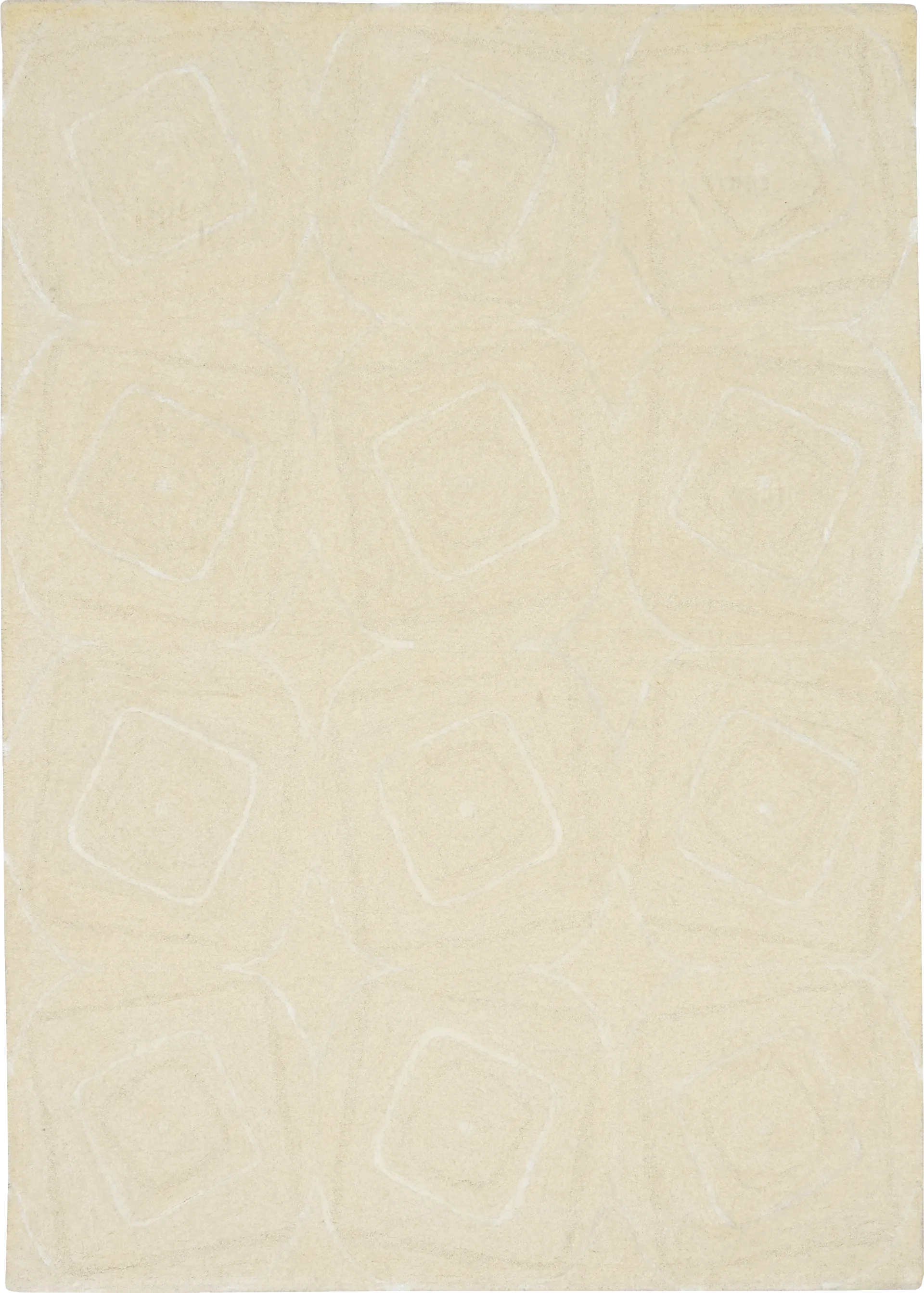 Laselle Ivory 7'6 x 9'6 Rug - Image 1
