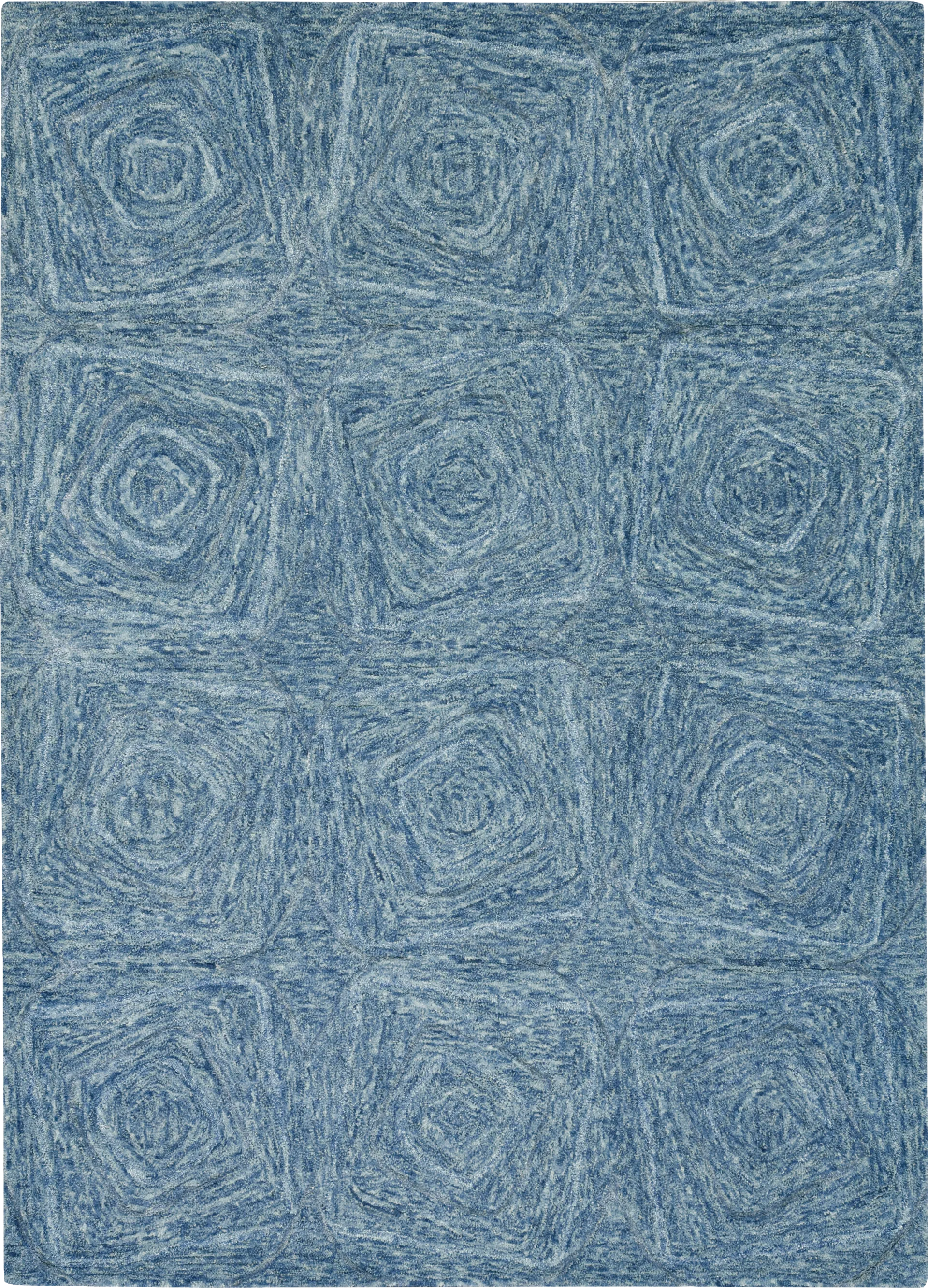 Laselle Navy 7'6 x 9'6 Rug - Image 1