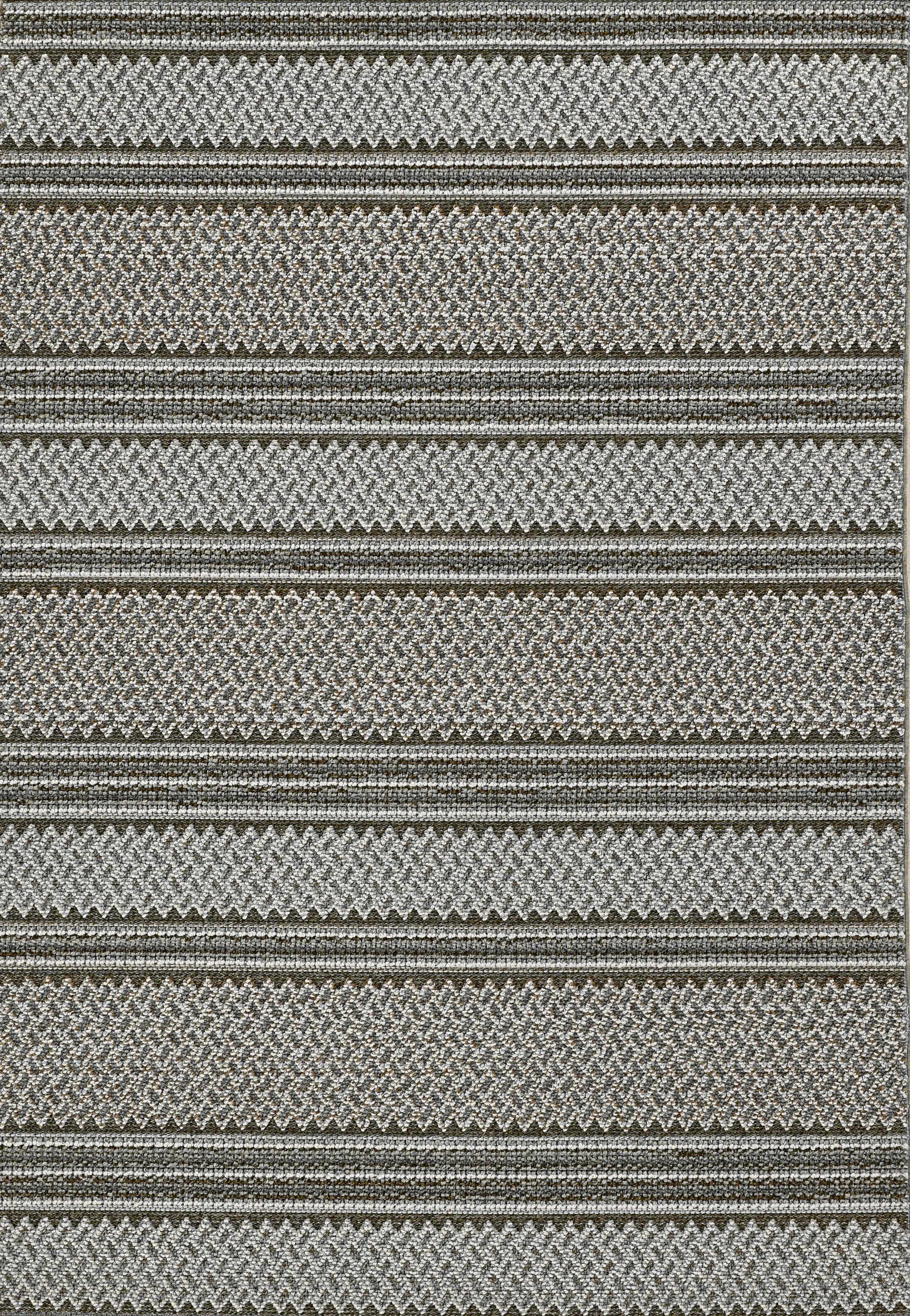 Nunahi Gray 5' x 7'6 Indoor/Outdoor Rug - Thumbnail - Image 1
