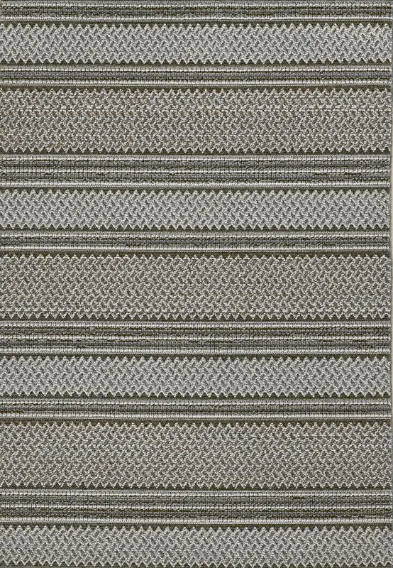 Nunahi Gray 5' x 7'6 Indoor/Outdoor Rug
