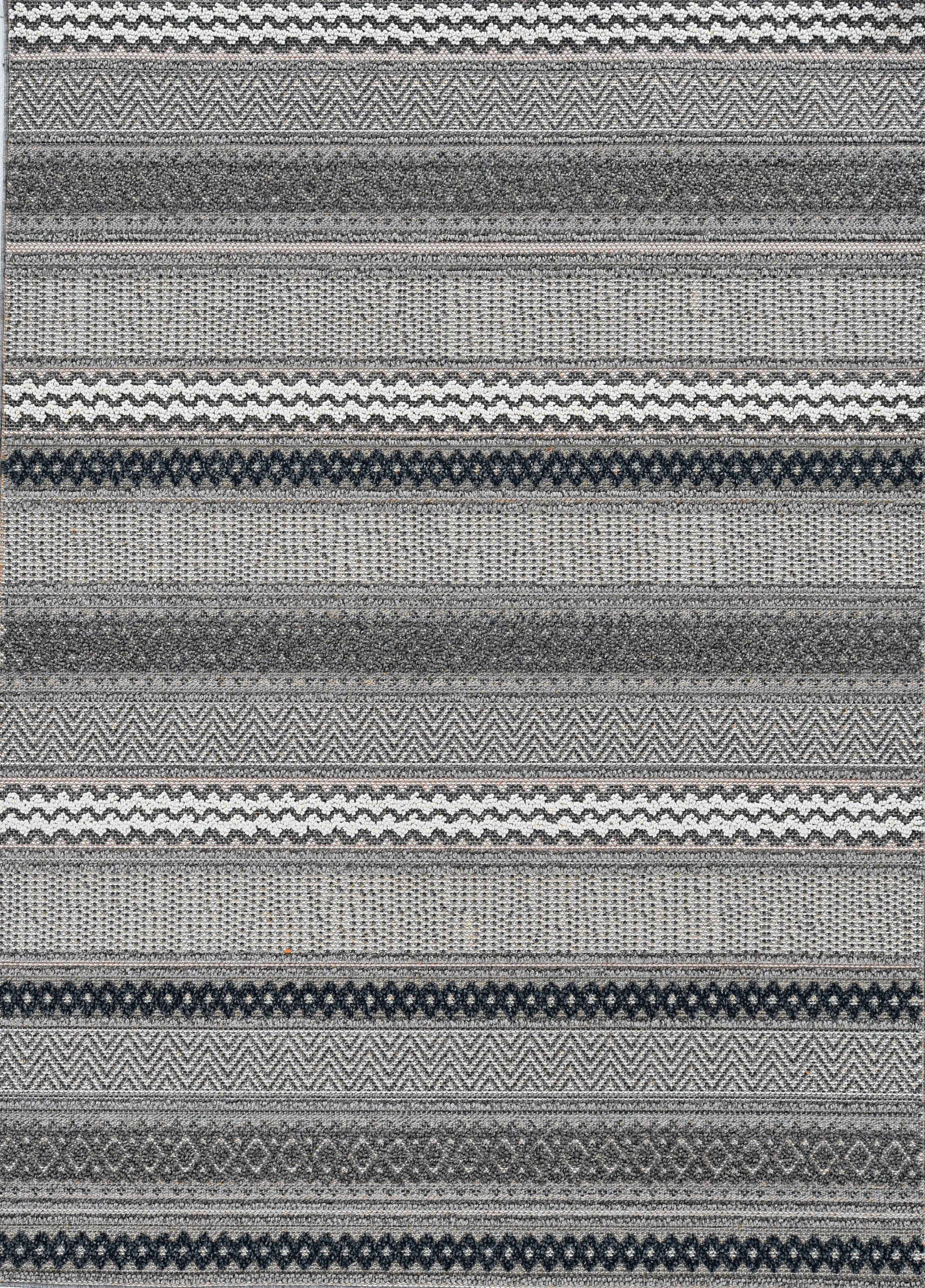 Shamley Taupe 6'7 x 9'4 Indoor/Outdoor Rug - Image 1