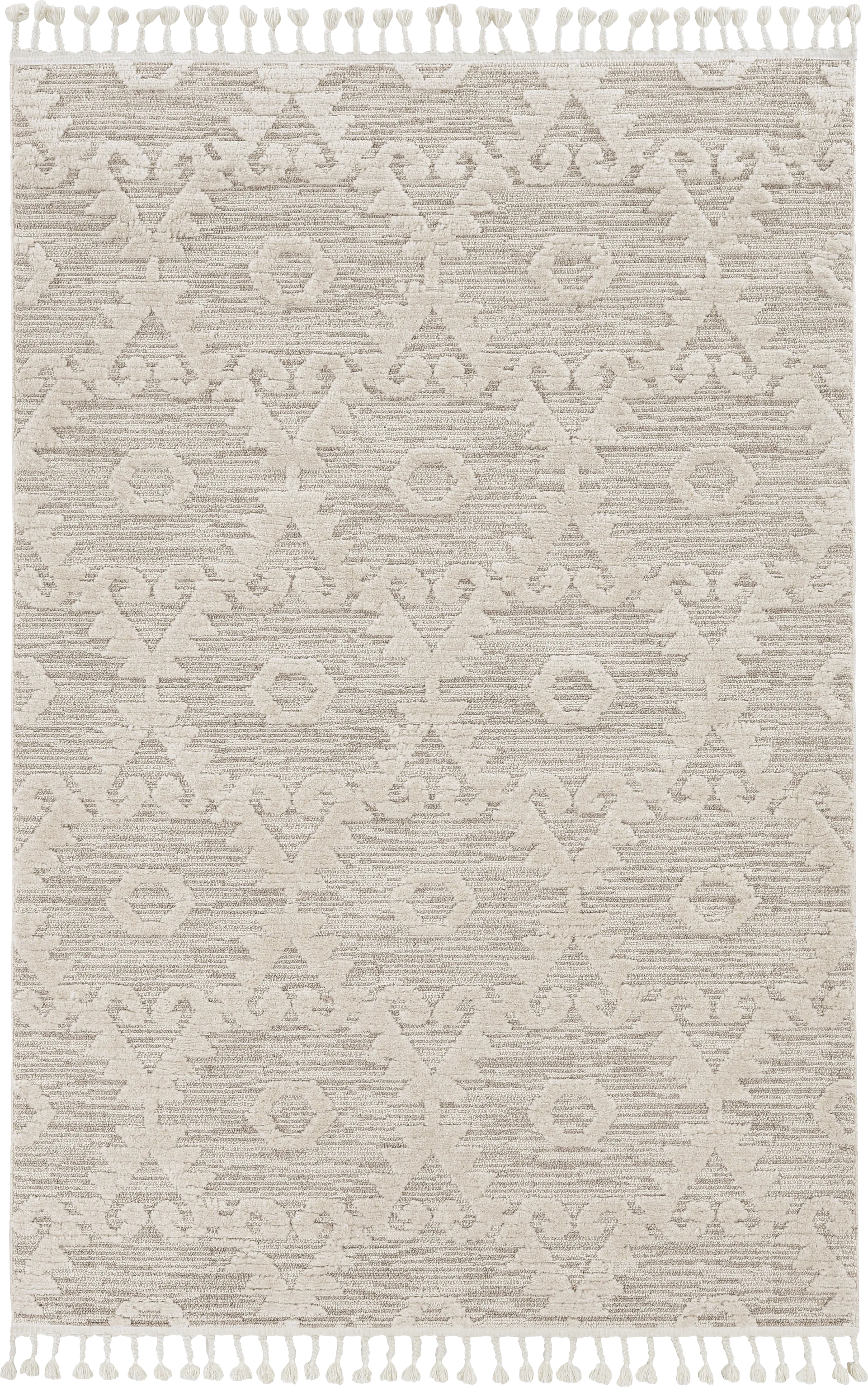 Derthon Beige 5'3 x 7'7 Rug - Image 1