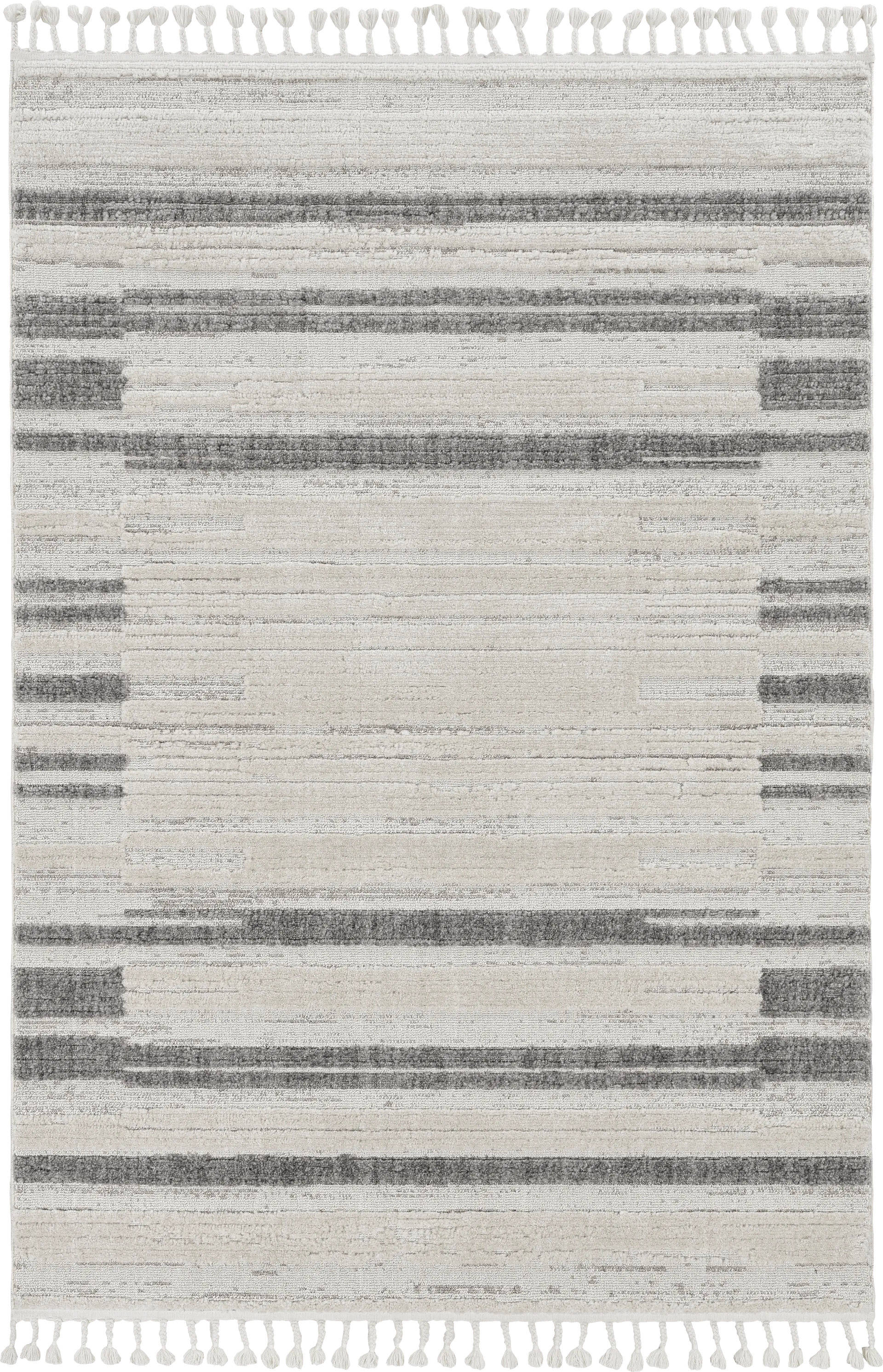 Salissea Gray 5'3 x 7'7 Rug - Image 1