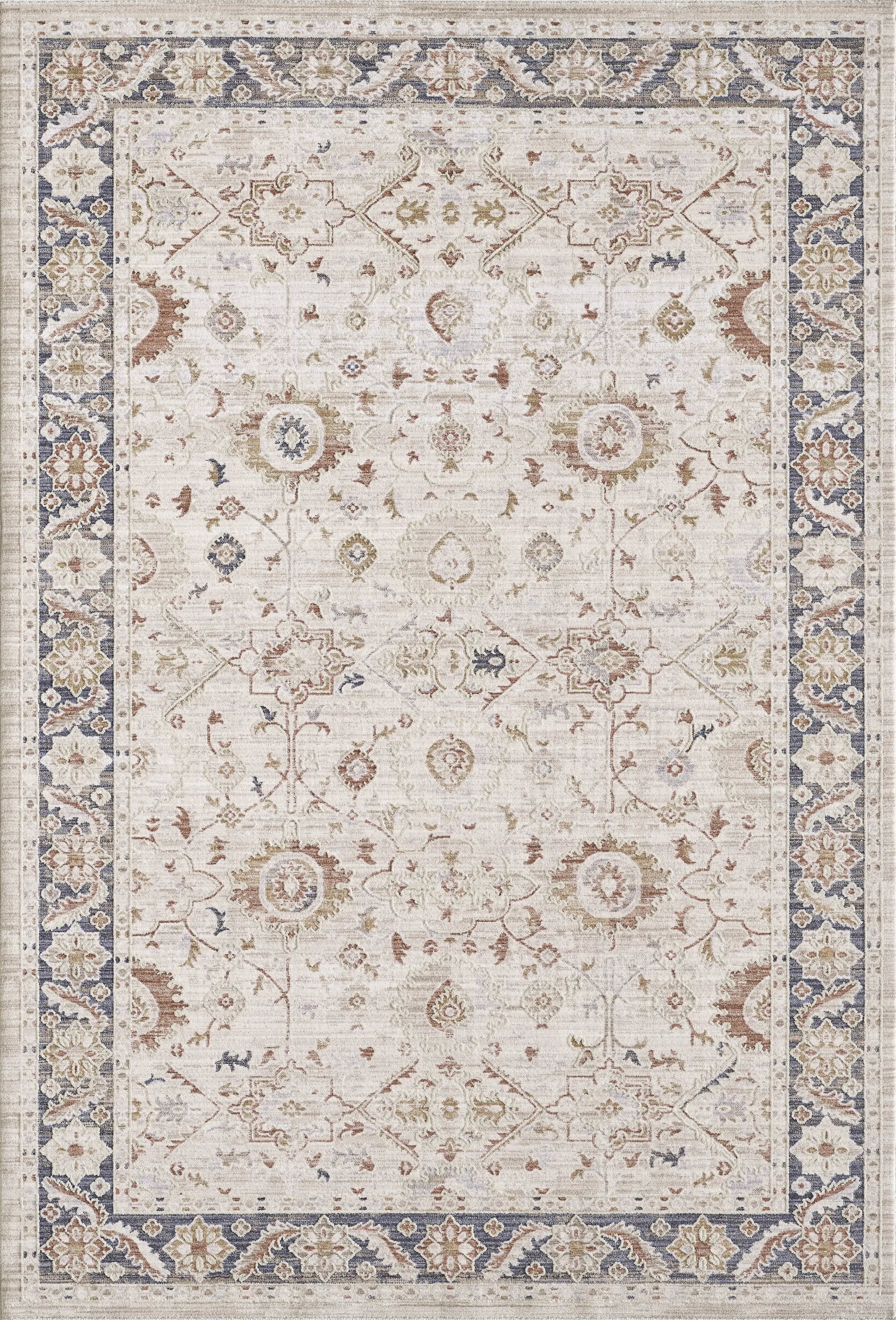 Moleah Ivory 5'3 x 7'10 Rug - Image 1