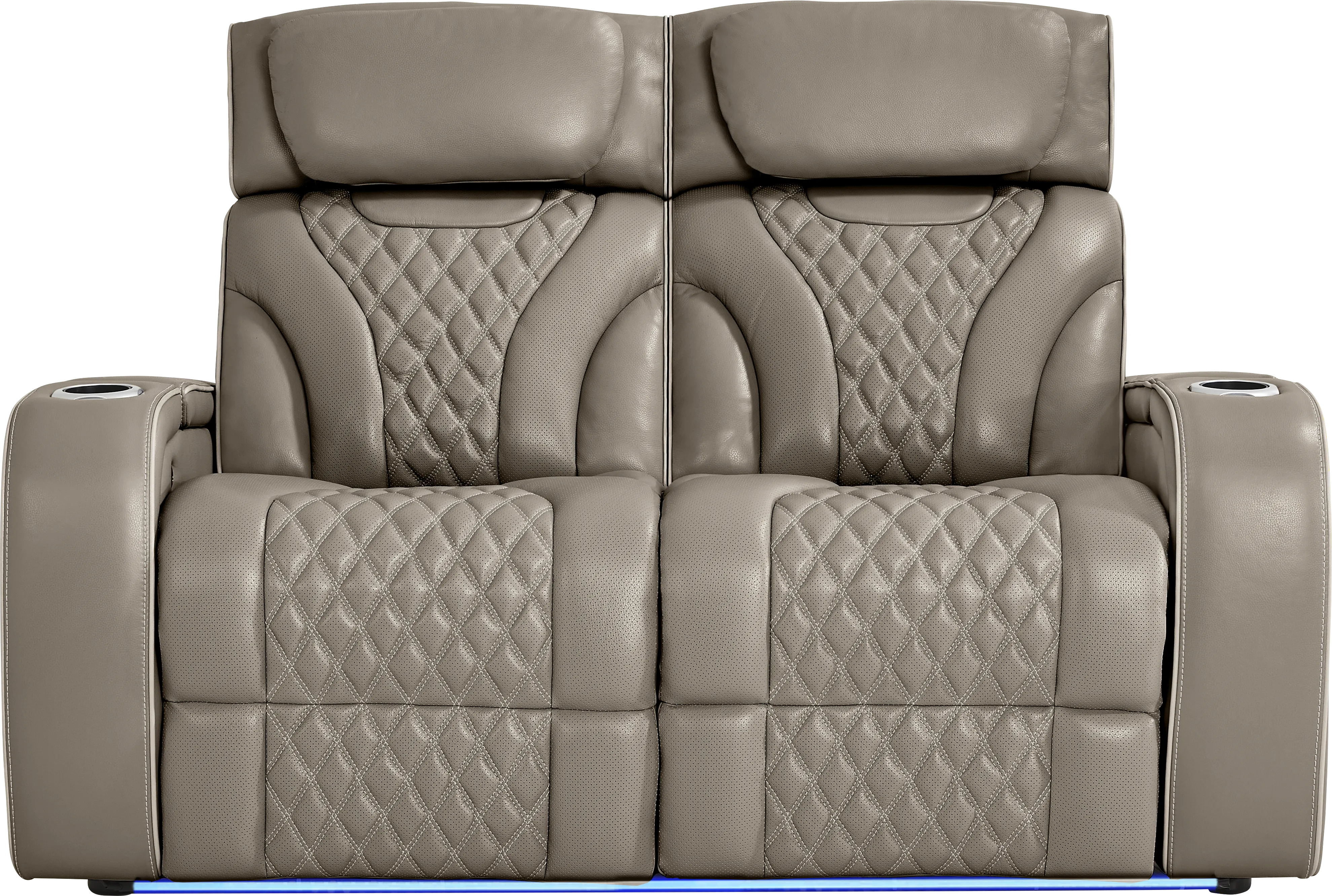 Horizon Ridge Beige Leather 6 Pc Living Room with Triple Power Reclining Sofa - Thumbnail - Image 12