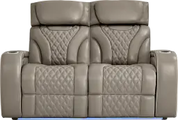 stationary loveseat