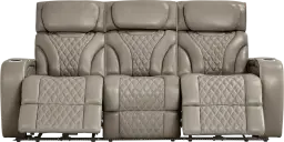 triple power reclining sofa