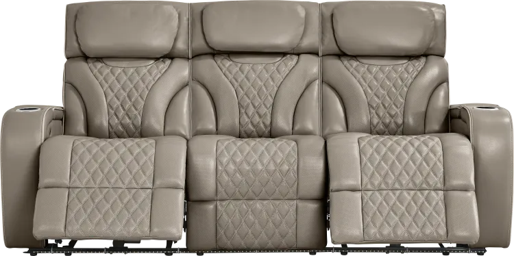 triple power reclining sofa