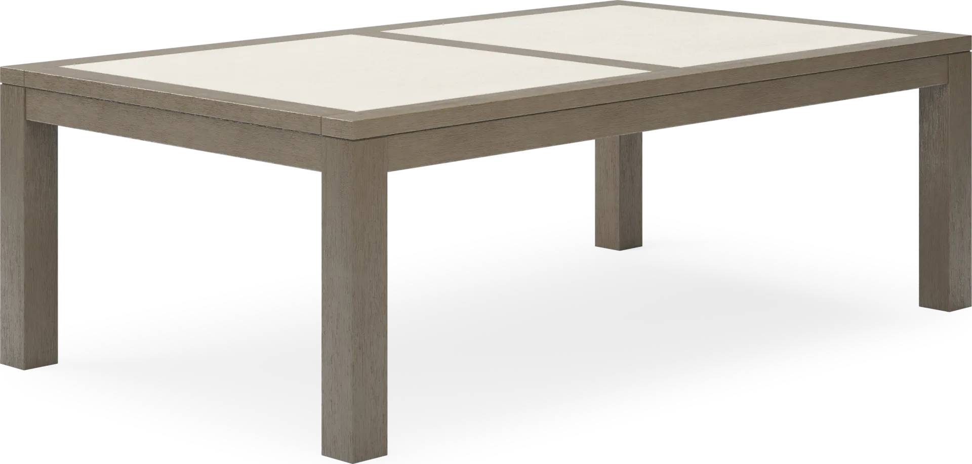 Lake Tahoe Gray Outdoor Cocktail Table - Image 2