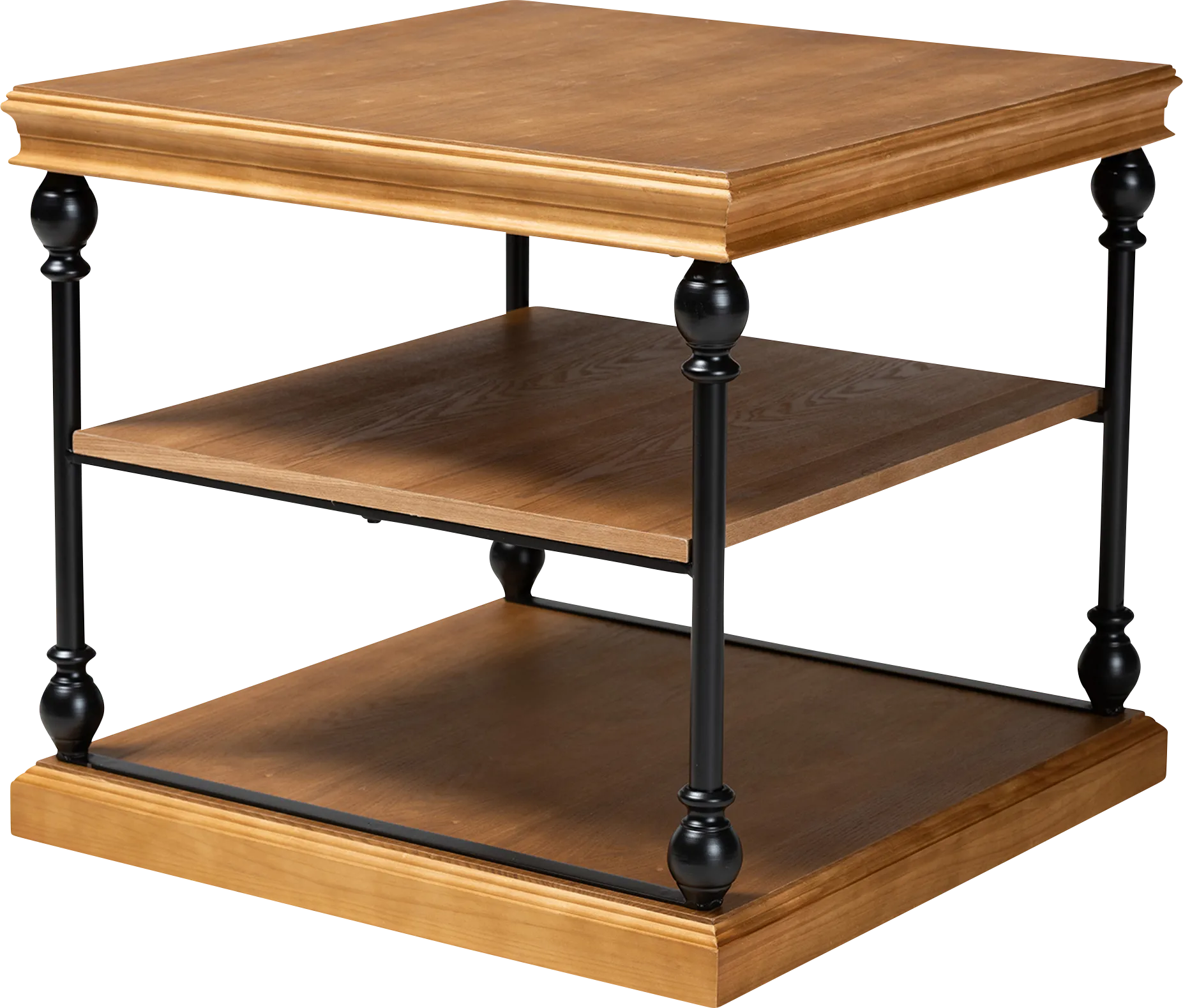 Bouverie Oak End Table - Thumbnail - Image 1