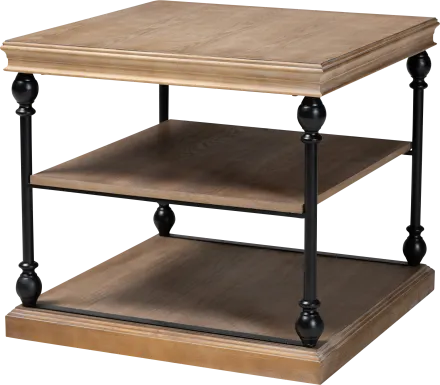 Bouverie Gray End Table