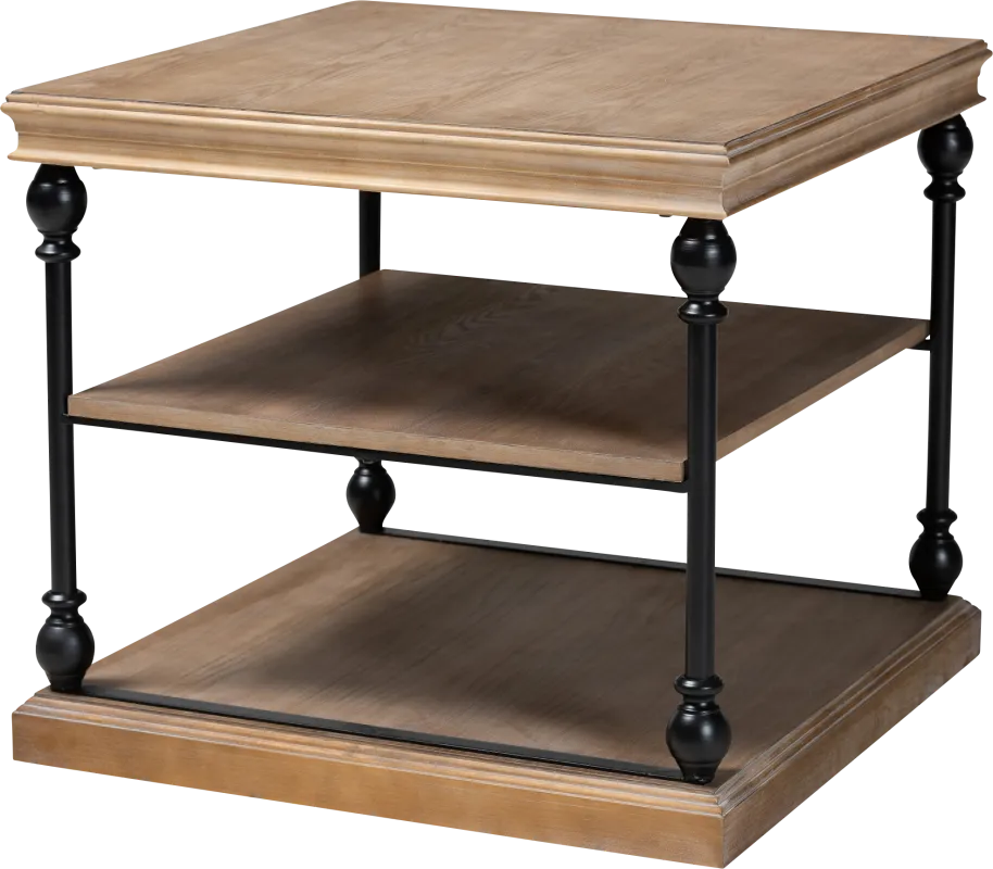 Bouverie Gray End Table
