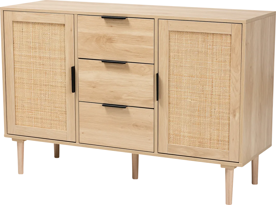 Chesak Natural Accent Cabinet