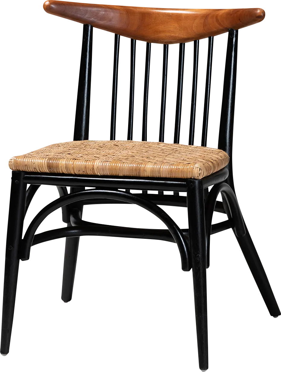 Debord Black Side Chair - Thumbnail - Image 1