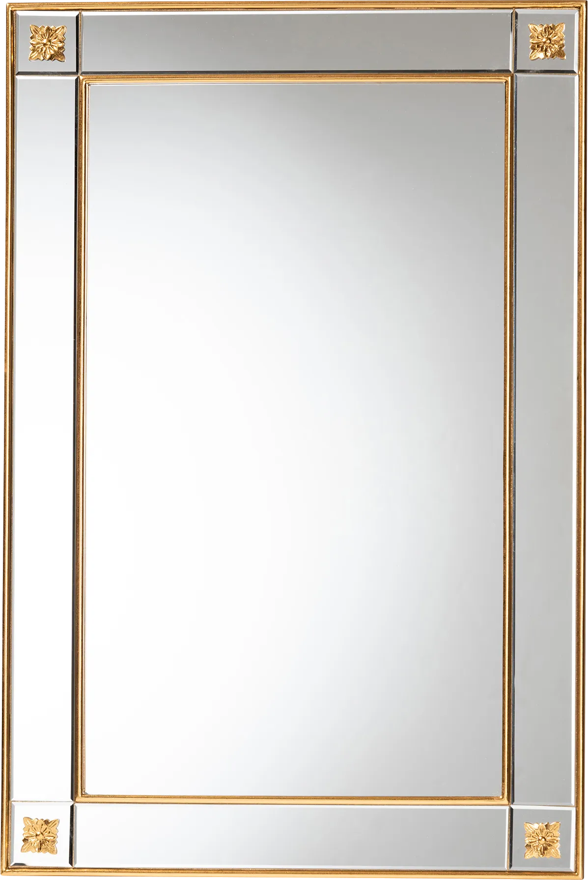 Enero Gold Wall Mirror - Thumbnail - Image 1