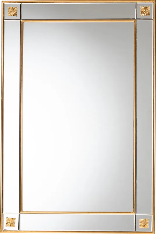 Enero Gold Wall Mirror