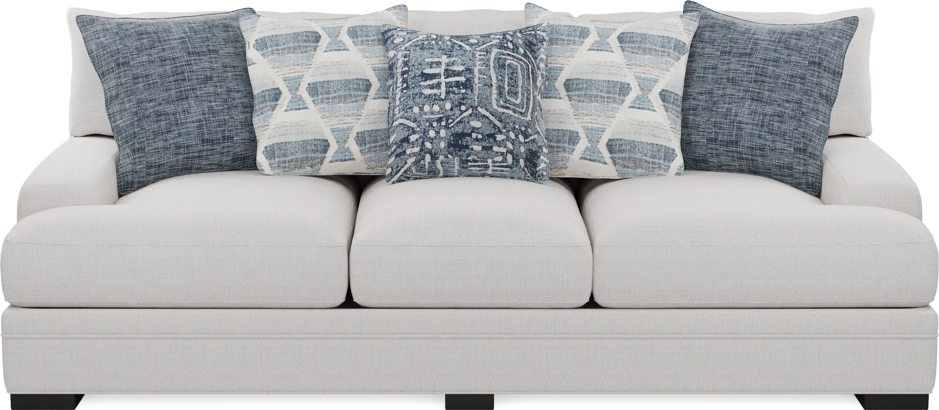 Cindy Crawford Home Bedford Park Ivory 5 Pc Living Room - Image 2