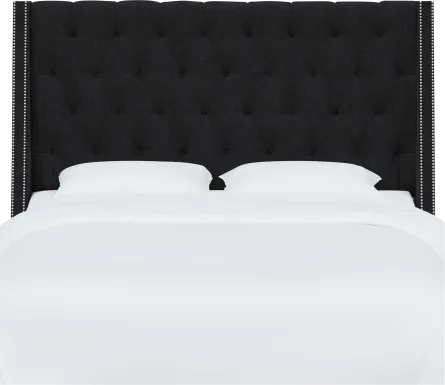 Aidyl Black Full Headboard