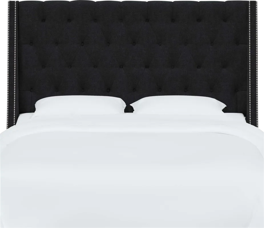 Aidyl Black Queen Headboard