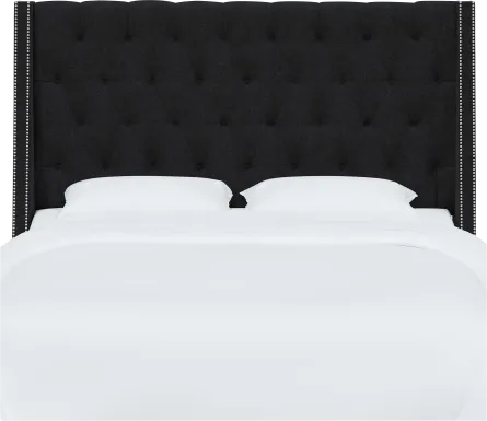 Aidyl Black King Headboard