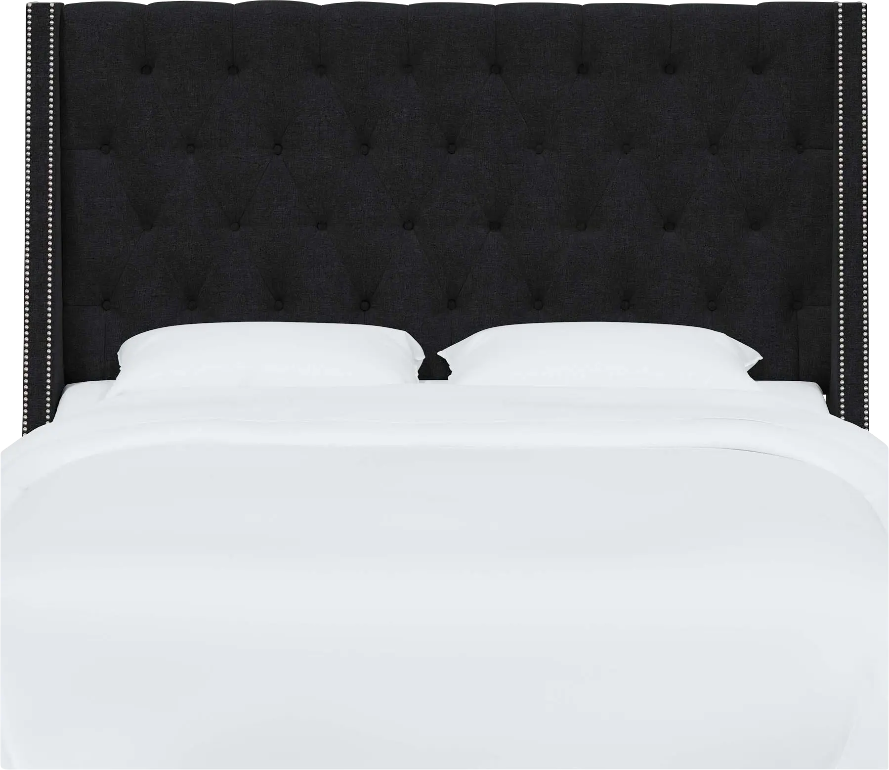 Aidyl Black King Headboard