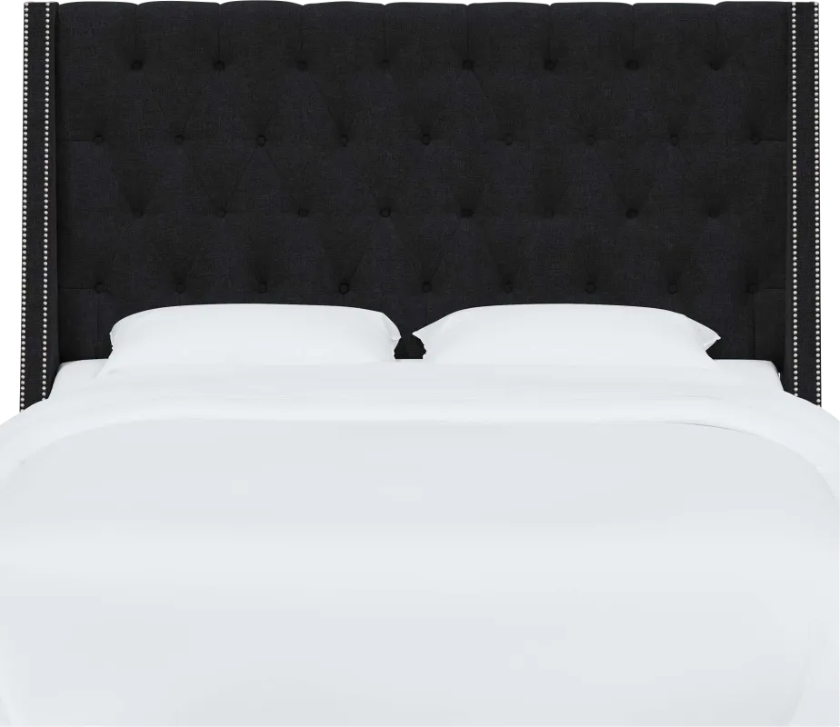 Aidyl Black California King Headboard