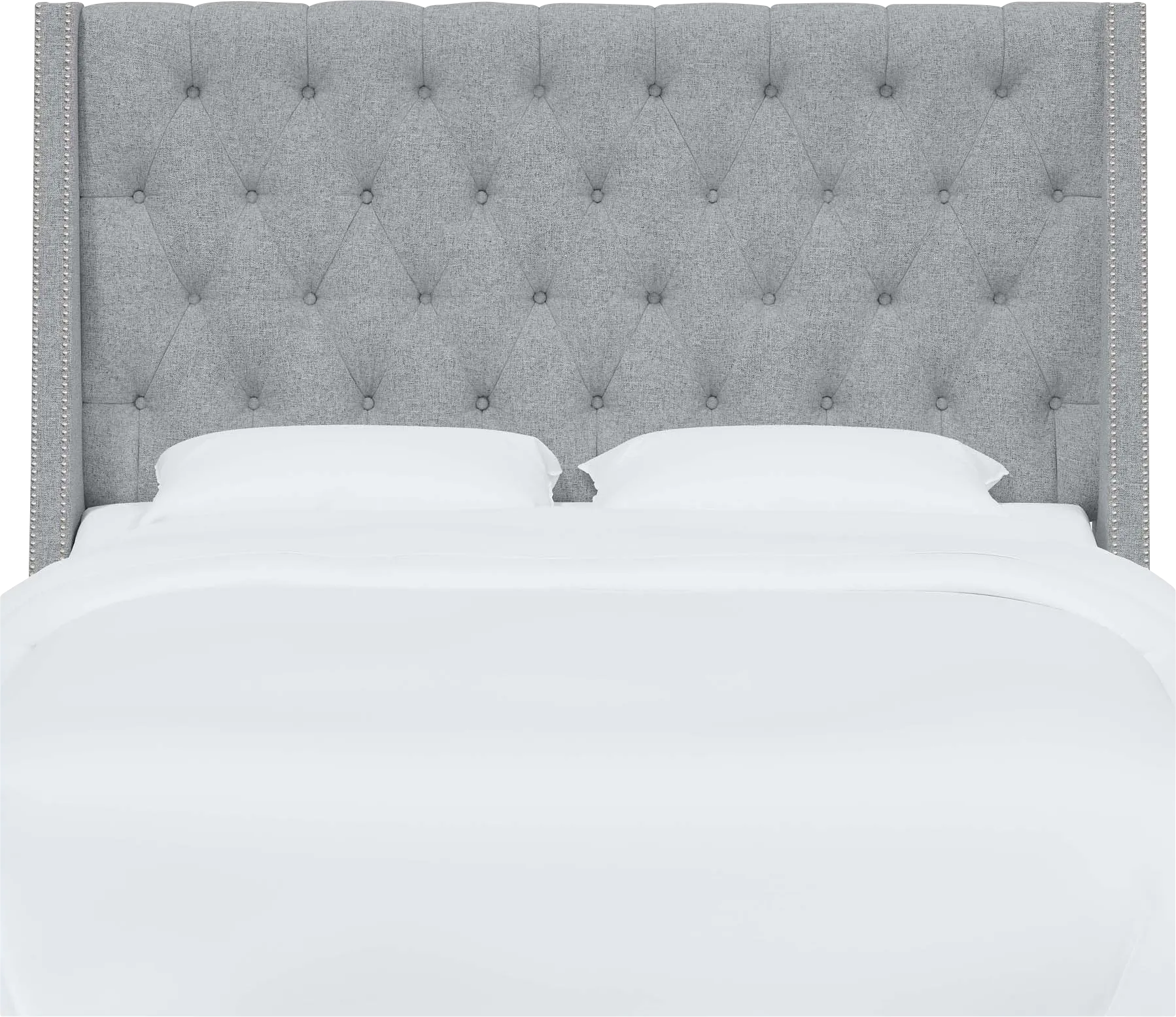 Aidyl Light Gray California King Headboard - Image 1