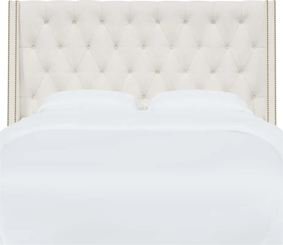 Aidyl White Twin Headboard