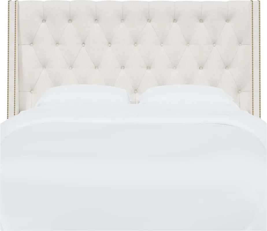 Aidyl White Queen Headboard