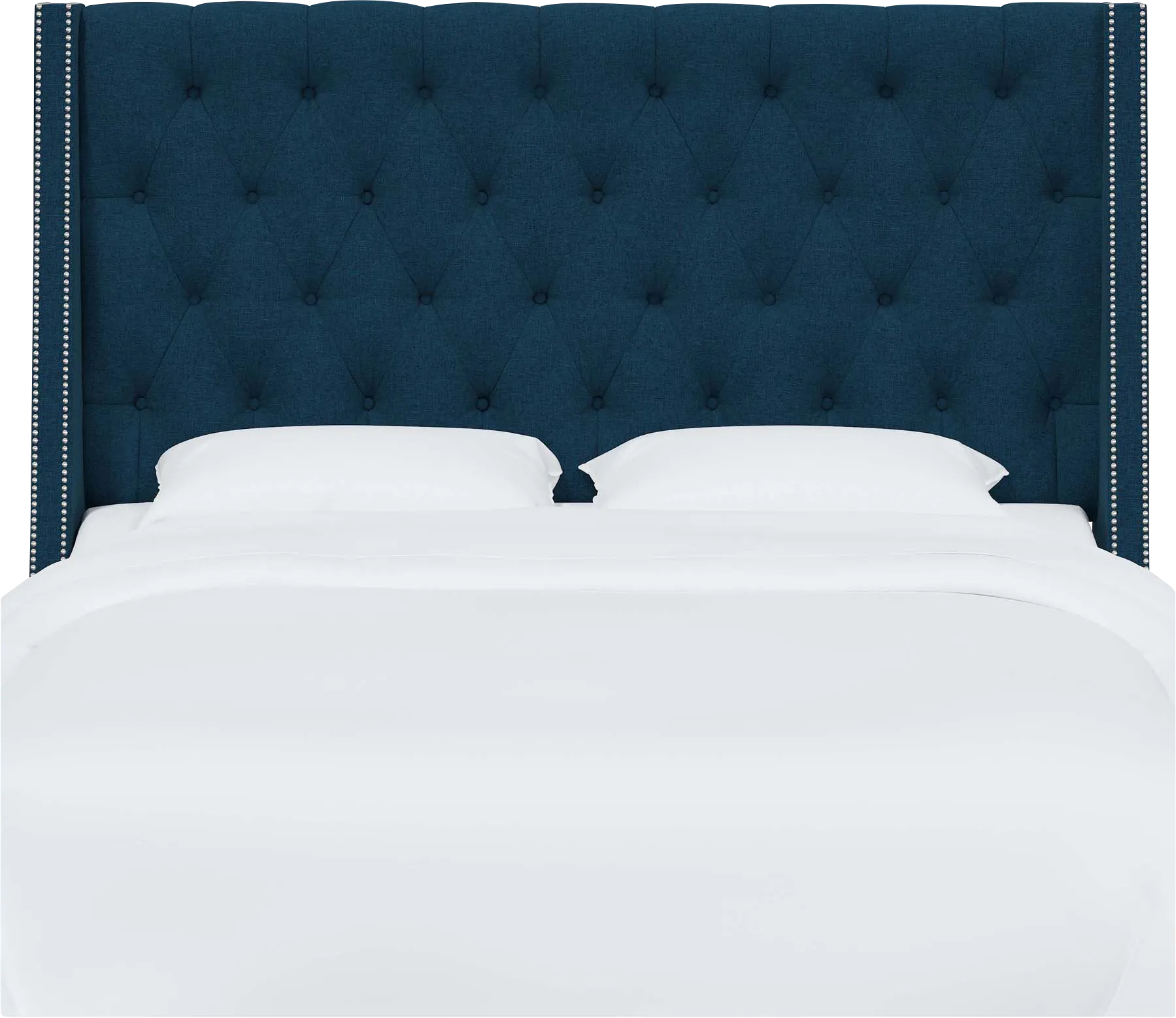 Aidyl Blue King Headboard - Image 1
