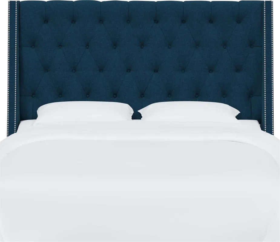 Aidyl Blue California King Headboard