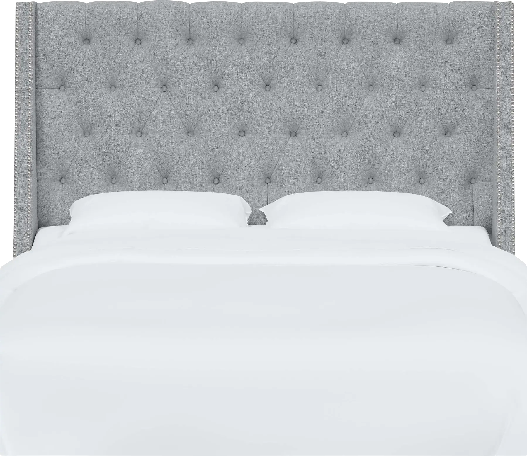 Aidyl Light Gray Twin Headboard