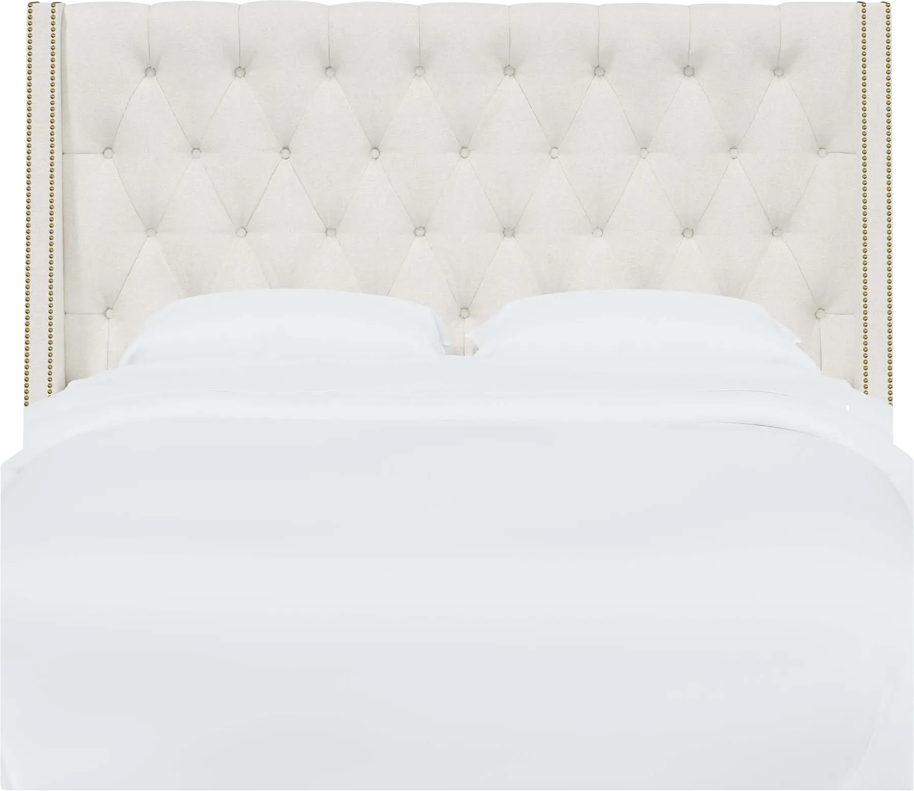 Aidyl White King Headboard