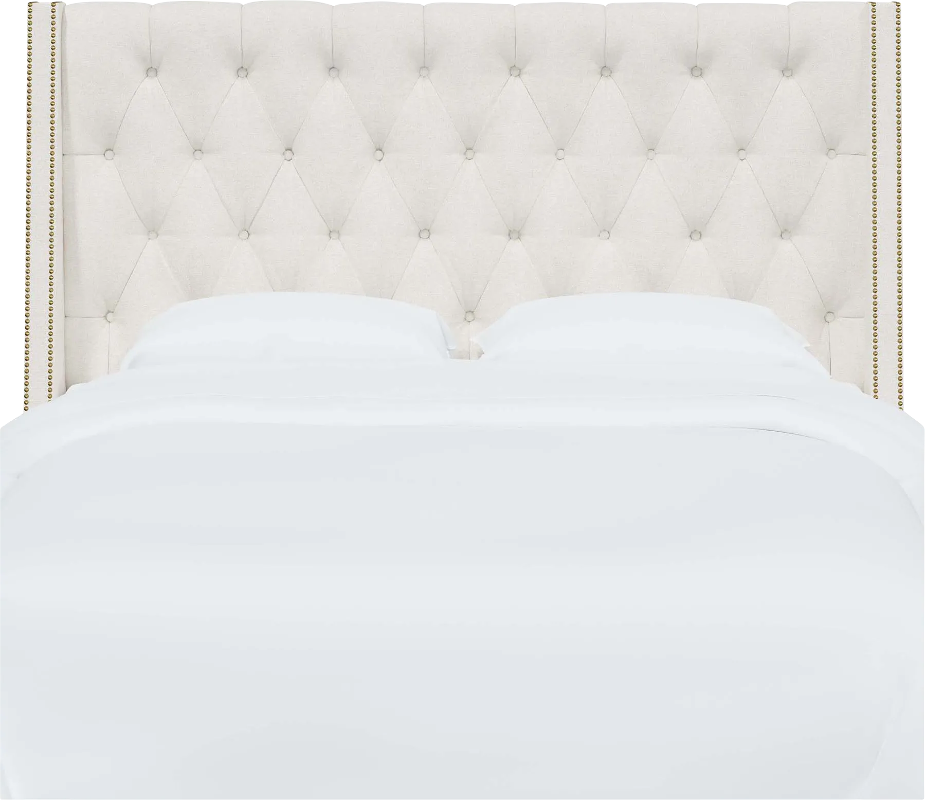 Aidyl White California King Headboard - Thumbnail - Image 1