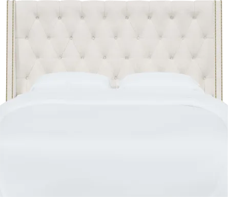 Aidyl White California King Headboard