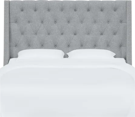 Aidyl Light Gray Queen Headboard