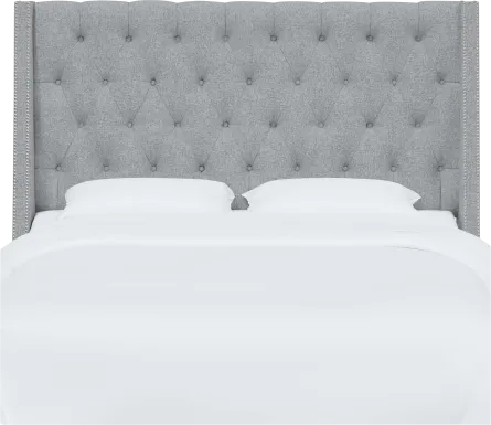 Aidyl Light Gray King Headboard
