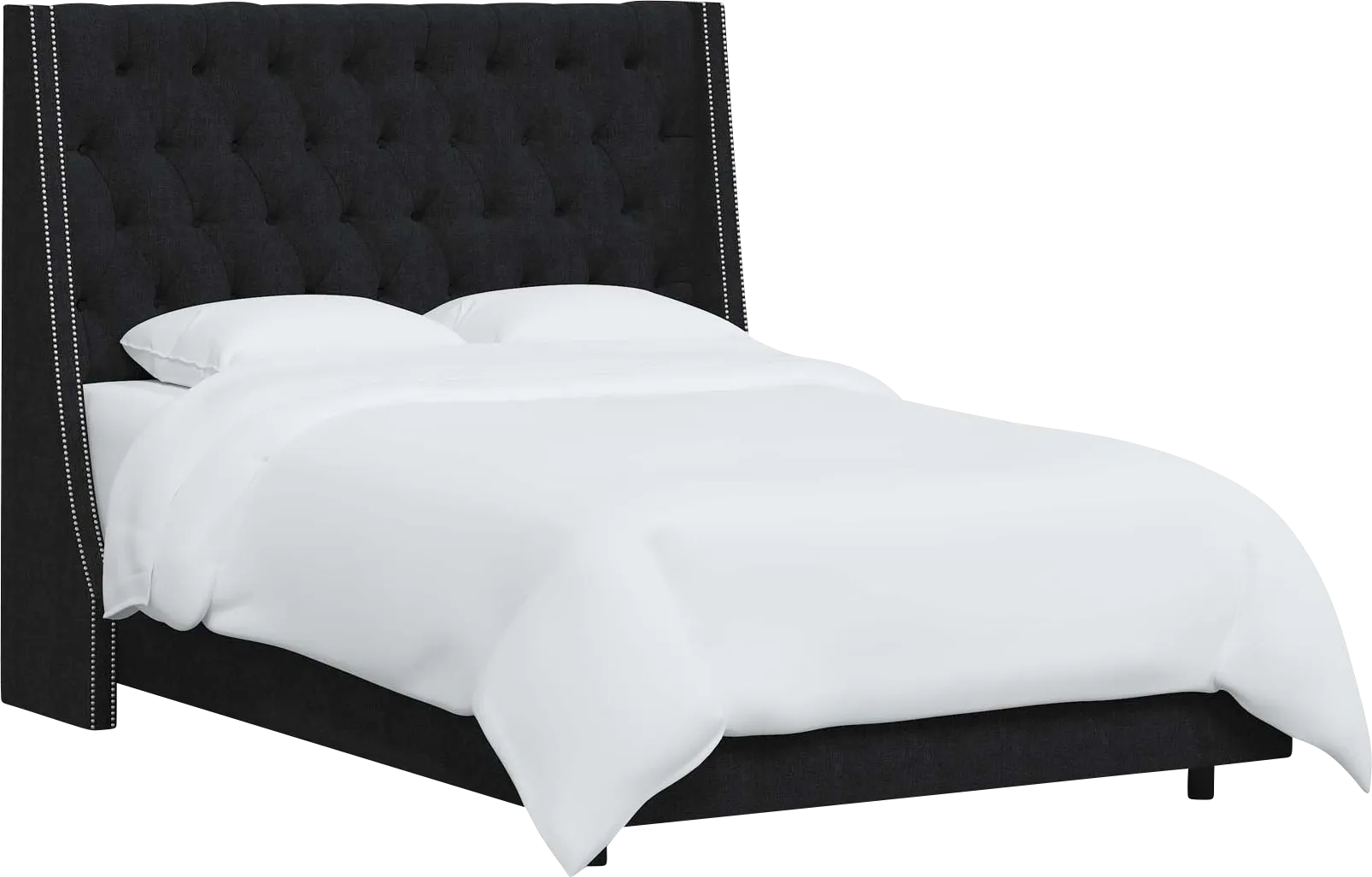 Aidyl Black Queen Bed - Image 1