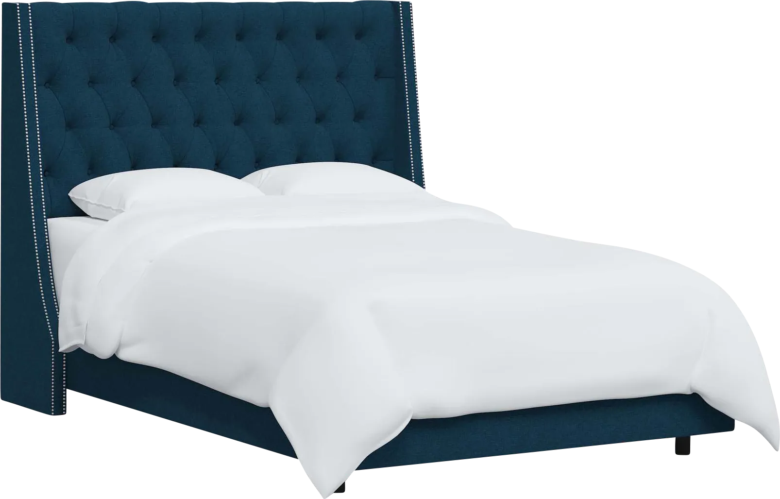 Aidyl Blue Queen Bed - Image 1