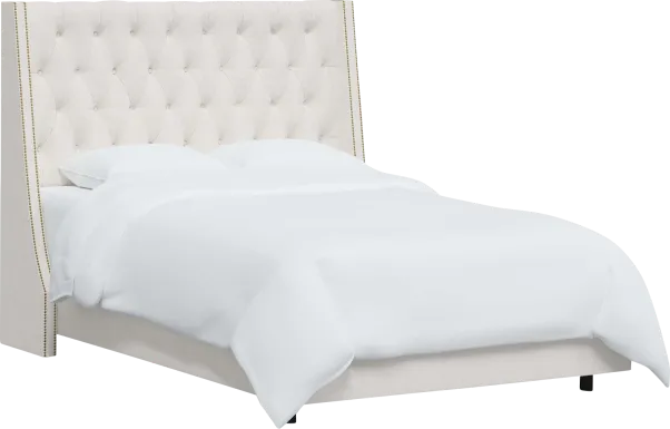 Aidyl White Twin Bed