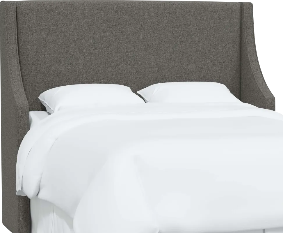 Alldenford Dark Gray Twin Headboard